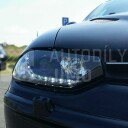 Přední světla, lampy Alfa Romeo 156 Day light černá