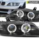 Přední světla, lampy Angel Eyes BMW Z3 E36/7,E36/8 95-02 černá