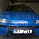 Přední světla, lampy Angel Eyes Fiat Punto 99-03 chromová