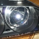 Přední světla, lampy Angel Eyes Honda Civic 91-95 černá, 2dv+3dv.