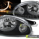 Přední světla, lampy Angel Eyes Opel Corsa B, Combo B 93-00 černá H4