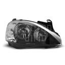 Přední světla, lampy Angel Eyes Opel Corsa C 00-06 černá H7