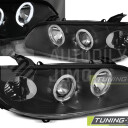Přední světla, lampy Angel Eyes Opel Omega B 94-99 černá H1