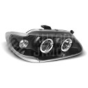 Přední světla, lampy Angel Eyes Renault Megane, Scenic 96-99 černé H1