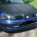 Přední světla, lampy Angel Eyes Seat Toledo, Leon 99-05 černé H1