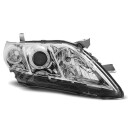 Přední světla, lampy Angel Eyes Toyota Camry 6 XV40 06-09 chromové