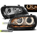 Přední světla, lampy Angel Eyes Toyota RAV4 94-00 černé 