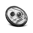 Přední světla, lampy Angel Eyes VW New Beetle 98-05 chromová H7