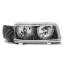 Přední světla, lampy Angel Eyes VW Passat B4 35i 93-96 černá H7