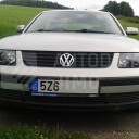 Přední světla, lampy Angel Eyes VW Passat B5 96-00 černá H1