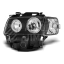 Přední světla, lampy Angel Eyes VW T4 Caravelle, Multivan 8.96-03 černá