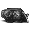 Přední světla, lampy Angel Eyes W Passat B6 3C 05-10 černá H7