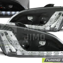 Přední světla, lampy Ford Focus 04-08 Day light černá H1