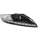 Přední světla, lampy Ford Mondeo 07-10 Day light, LED blinkr, černá