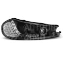 Přední světla, lampy Ford Mondeo 96-00 Day light, LED blinkr, černá