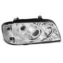 Přední světla, lampy Mercedes Benz C W202 93-00 chromová H1