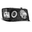 Přední světla, lampy Mercedes Benz E W124 85-93 černá 