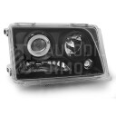 Přední světla, lampy Mercedes Benz E W124 93-95 černá H7