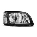 Přední světla, lampy Mercedes Benz S W140 91-98 černá H4