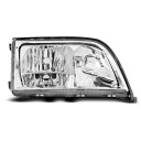 Přední světla, lampy Mercedes Benz S W140 91-98 chromová H7