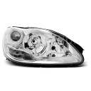 Přední světla, lampy Mercedes Benz S W220 98-05 chromová H7