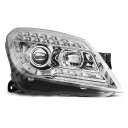 Přední světla, lampy Opel Astra H 04-09 Day light chromové, LED blinkr