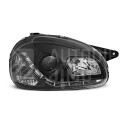 Přední světla, lampy Opel Corsa B, Combo B 93-00 Day light černé