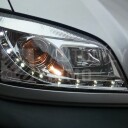 Přední světla, lampy Opel Zafira 99-05 Day light chromové