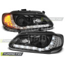 Přední světla, lampy Renault Megane, Scenic 96-99, Day light, LED blinkr, černá