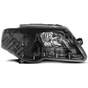 Přední světla, lampy s denním svícením, DRL VW Passat B6 3C 05-10 černé