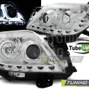 Přední světla, lampy Toyota Land Cruiser L150 09-  LED TUBE light chromové