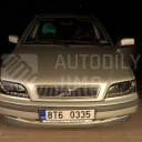 Přední světla, lampy Volvo S40, V40 96-00 Day light, černá