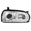 Přední světla, lampy VW Golf III 91-97 Day light chromové H1