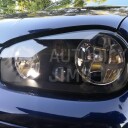 Přední světla, lampy VW Golf IV 97-04 černá, s mlhovkou 