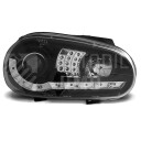 Přední světla, lampy VW Golf IV 97-04 Day light chromové H1