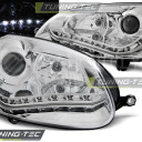 Přední světla, lampy VW Golf V 03-08 Day light chromové H7