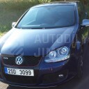 Přední světla, lampy VW Golf V 03-08, vzhled GTi, černá H7