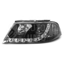 Přední světla, lampy VW Passat B5.5 3BG 00-05 Day light, černá