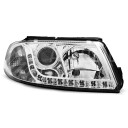 Přední světla, lampy VW Passat B5.5 3BG 00-05 Day light, chromová H7