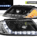 Přední světla, lampy VW Passat B5.5 3BG 00-05 Day light, LED blinkr, černá