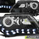 Přední světla, lampy VW Passat B6 3C 05-10 Day light černé H7/H7