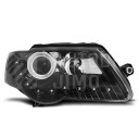 Přední světla, lampy VW Passat B6 3C 05-10 Day light černé H7/H7