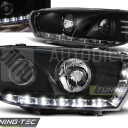 Přední světla, lampy VW Scirocco 08- Day light černé H7/H1