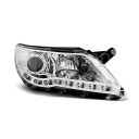 Přední světla, lampy VW Tiguan  07-11 Day light, chromová H7