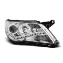 Přední světla, lampy VW Tiguan  07-11 Day light, chromová