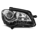 Přední světla, lampy VW Touran 06-10 Day light, černá