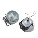 STTuning Halogenová přídavná lampa 12 V/35 W H3 s bílým LED kroužkem, homologace 2 ks