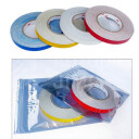Reflexní páska modrá  100 x 1,5cm , reflexní lišta - libovolná délka