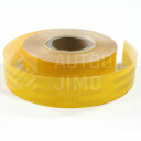 Samolepící reflexní páska 5 x 50cm - žlutá