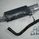 Sportovní výfuk-ovál DTM VW Golf IV, Beetle, Škoda Octavia I, Seat Leon, Audi A3 8L